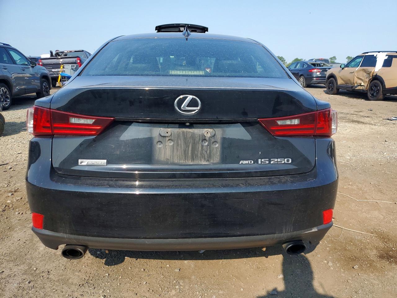 2015 Lexus Is 250 Черный vin: JTHCF1D24F5024888