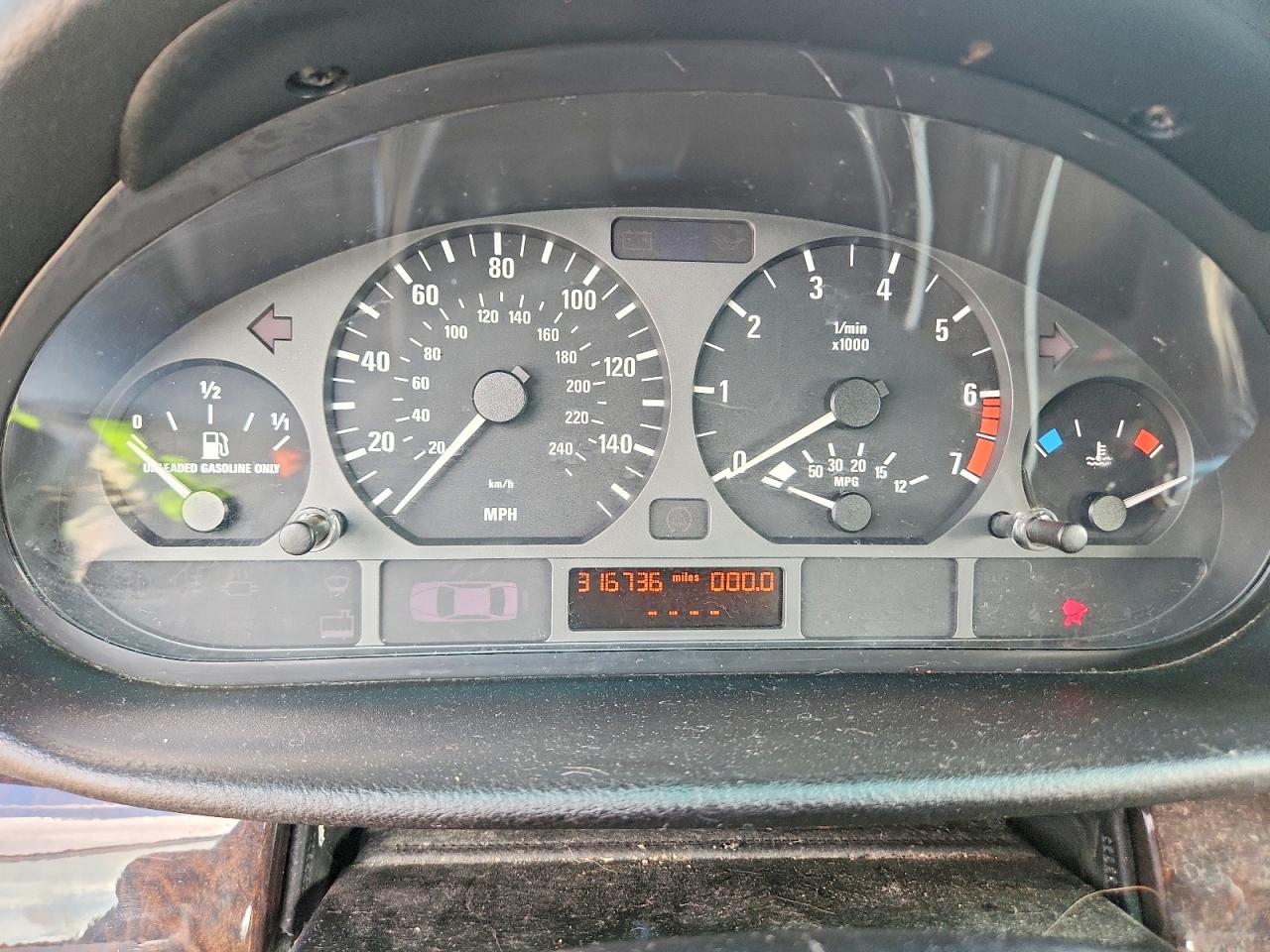 2001 Bmw 325 I White vin: WBAAV33451FV02116