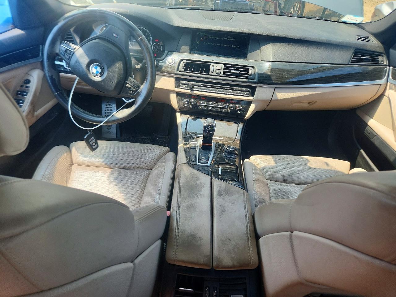 2013 Bmw 550 I Gray vin: WBAFR9C59DDX80569