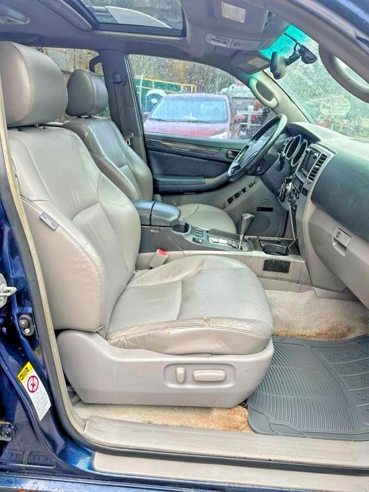 2004 Toyota 4runner Limited Blue vin: JTEBT17R748009565