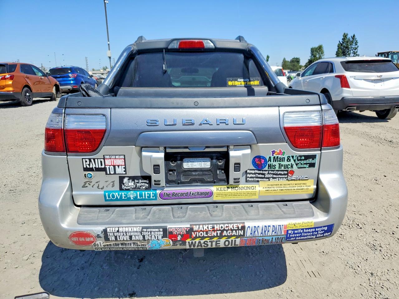 2005 Subaru Baja Sport Серый vin: 4S4BT62C657104397