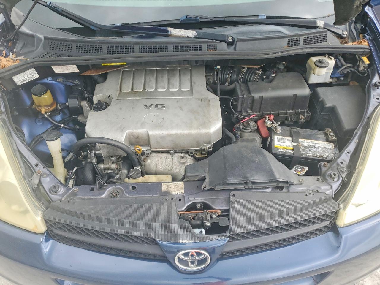 2007 Toyota Sienna Ce 7-passenger Blue vin: 5TDZK23C37S092585