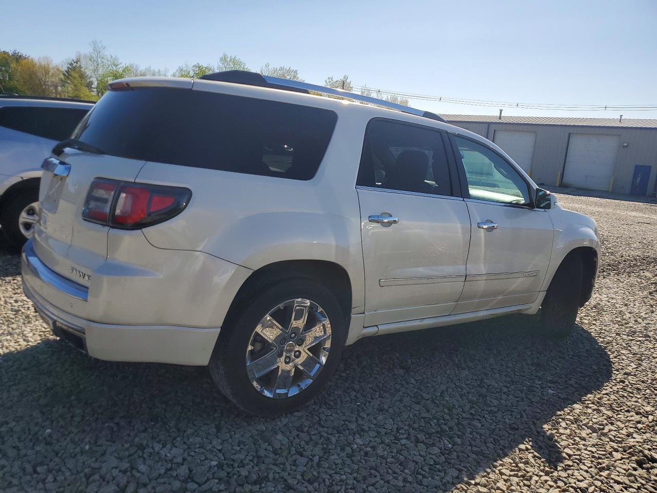 2015 Gmc Acadia Denali Белый vin: 1GKKVTKD5FJ310826