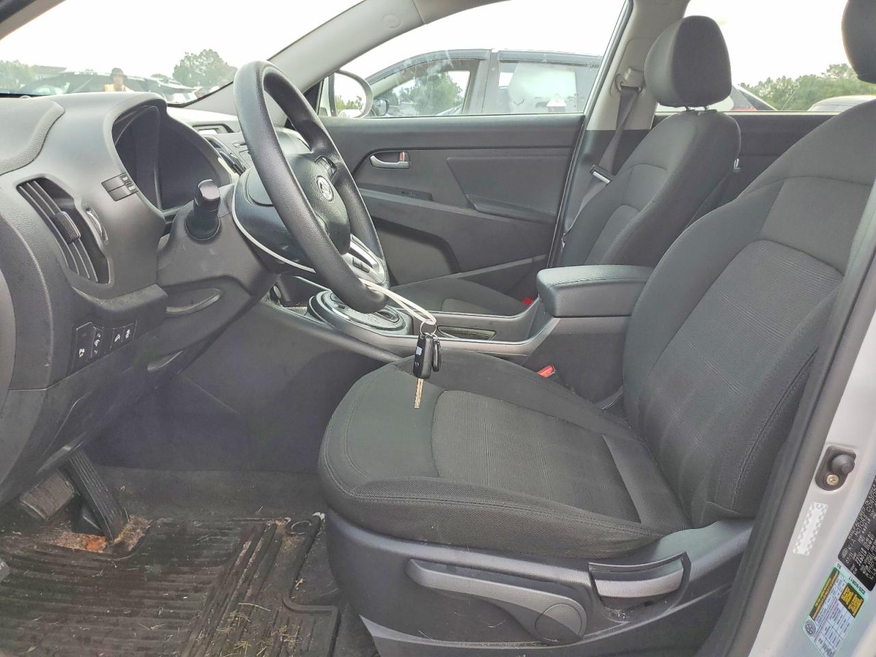 2012 Kia Sportage Lx Silver vin: KNDPB3A20C7193482