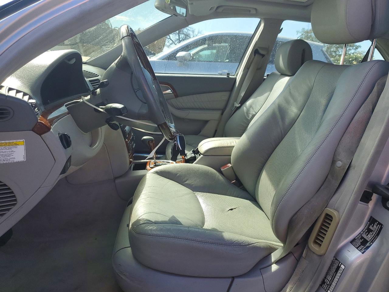 2006 Mercedes-benz S 430 Silver vin: WDBNG70J56A464891