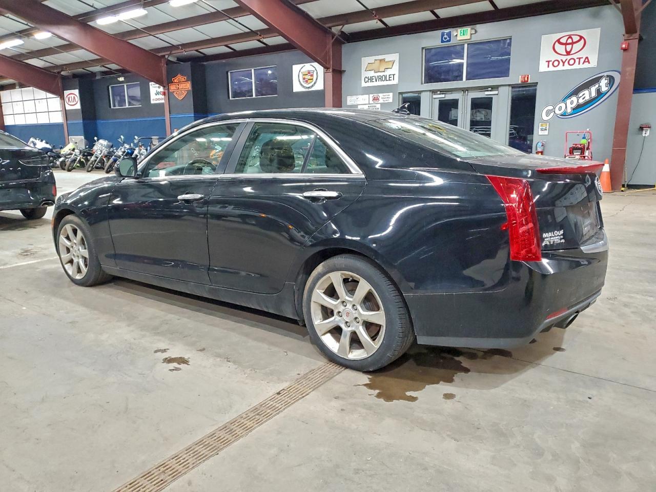 2013 Cadillac Ats Black vin: 1G6AG5RX6D0175018