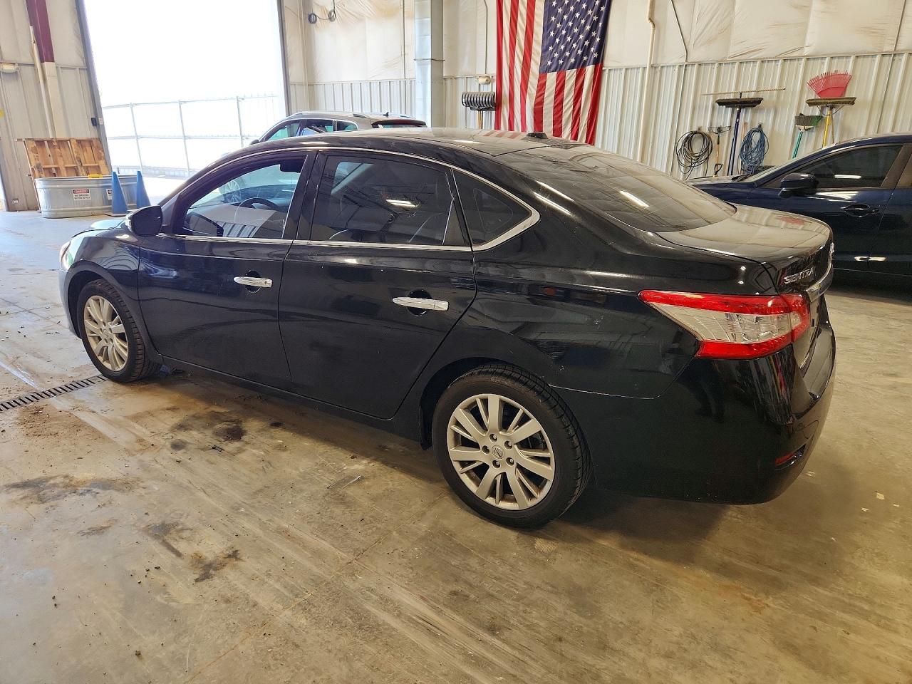 2014 Nissan Sentra Sl Black vin: 3N1AB7AP9EY207232
