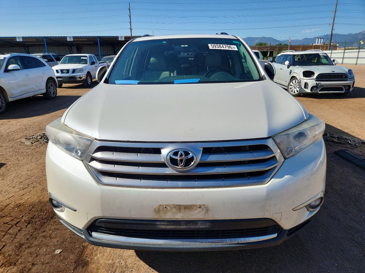 2013 Toyota Highlander Se White vin: 5TDBK3EH1DS220463