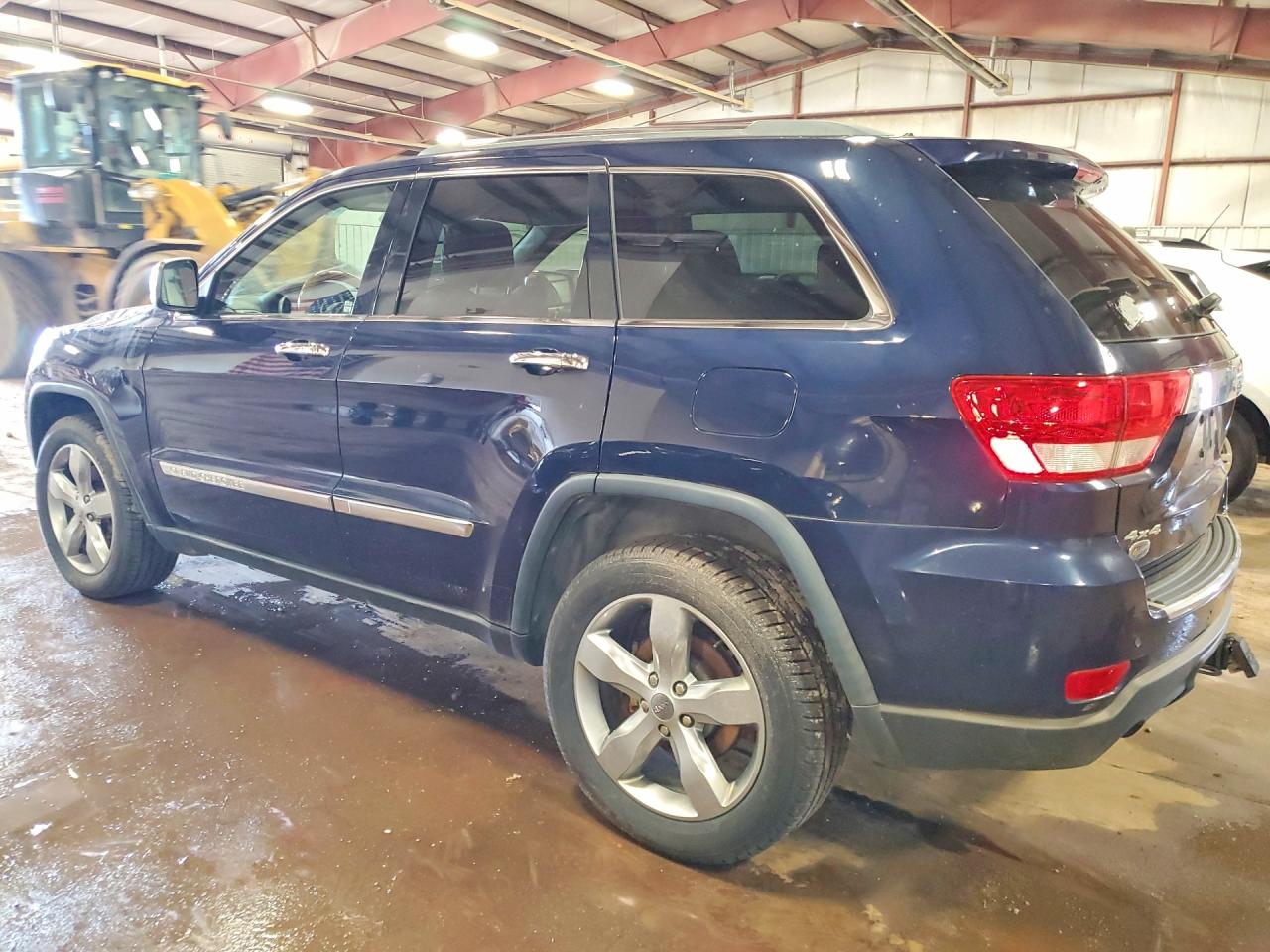 2012 Jeep Grand Cherokee Overland Blue vin: 1C4RJFCT4CC234822