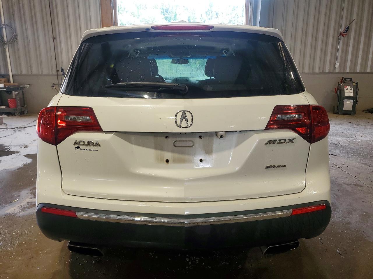 2012 Acura Mdx Technology Белый vin: 2HNYD2H31CH504763