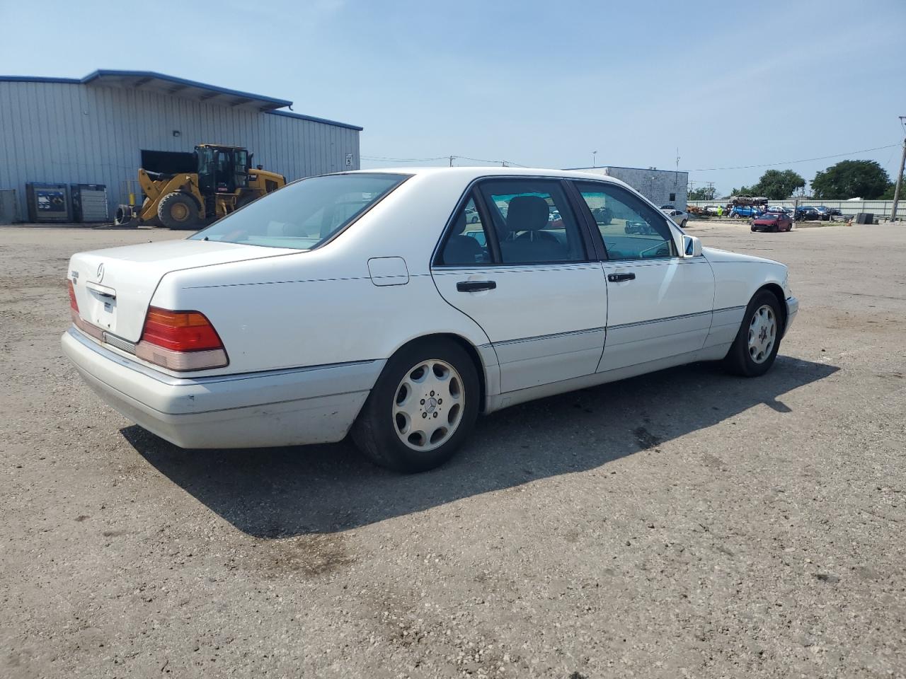 1995 Mercedes-benz S 500 White vin: WDBGA51E3SA282102