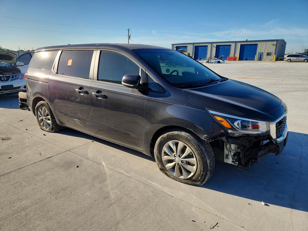 2021 Kia Sedona Lx Black vin: KNDMB5C18M6673831