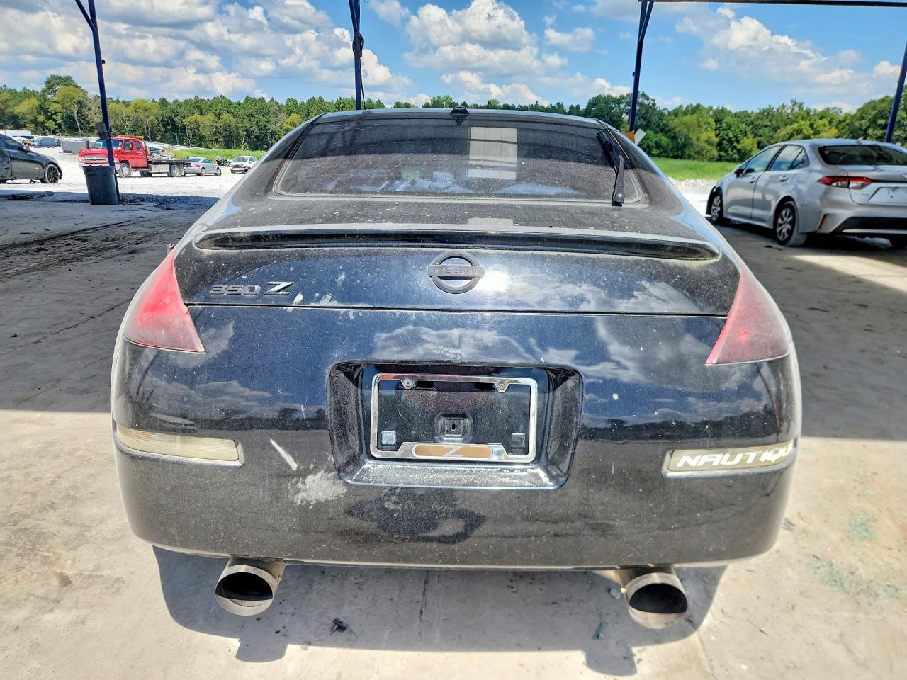 2007 Nissan 350z Base Black vin: JN1BZ34D77M502166