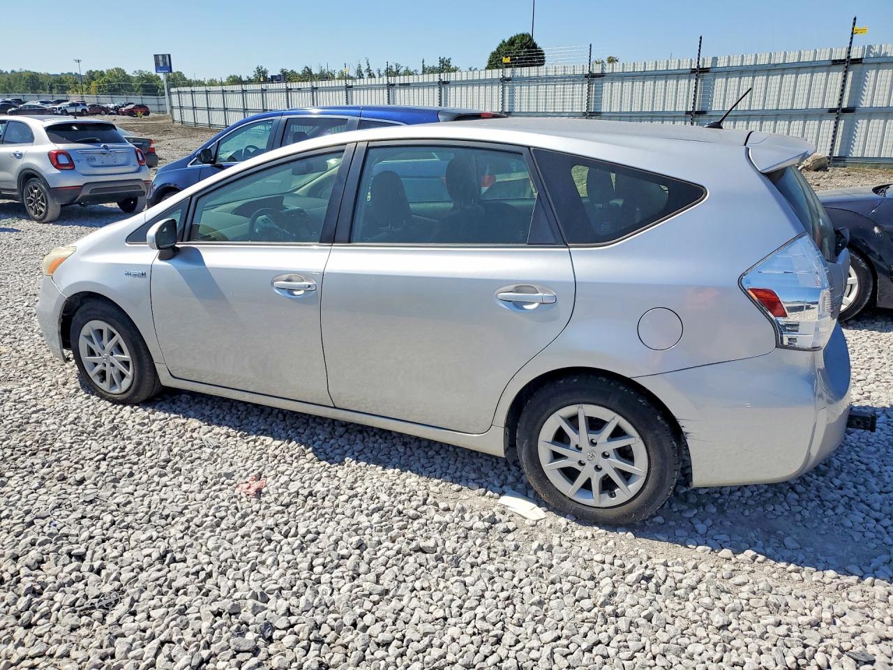 2012 Toyota Prius V Two Silver vin: JTDZN3EU4C3158804