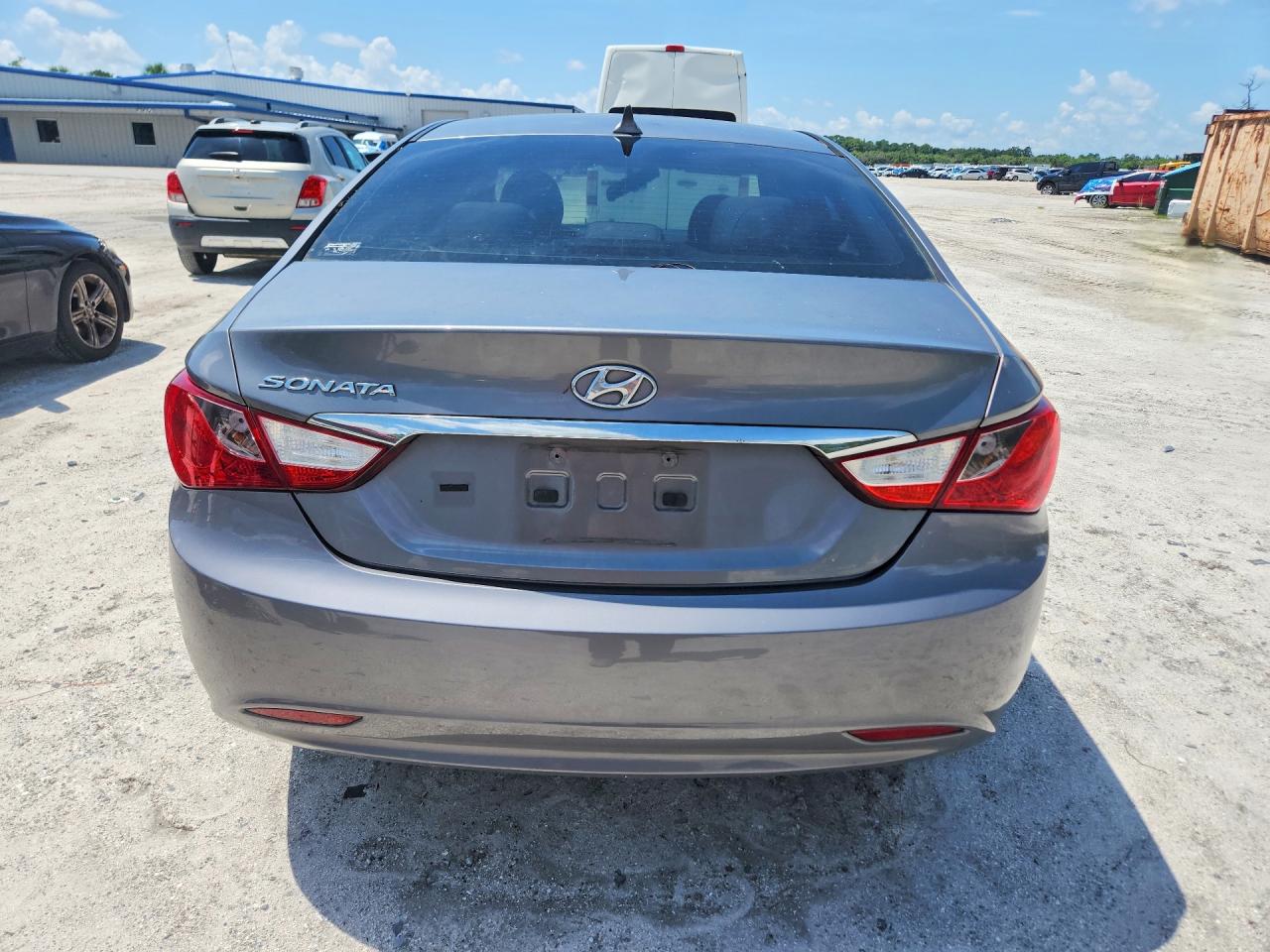 2011 Hyundai Sonata Gls Gray vin: 5NPEB4AC4BH222157