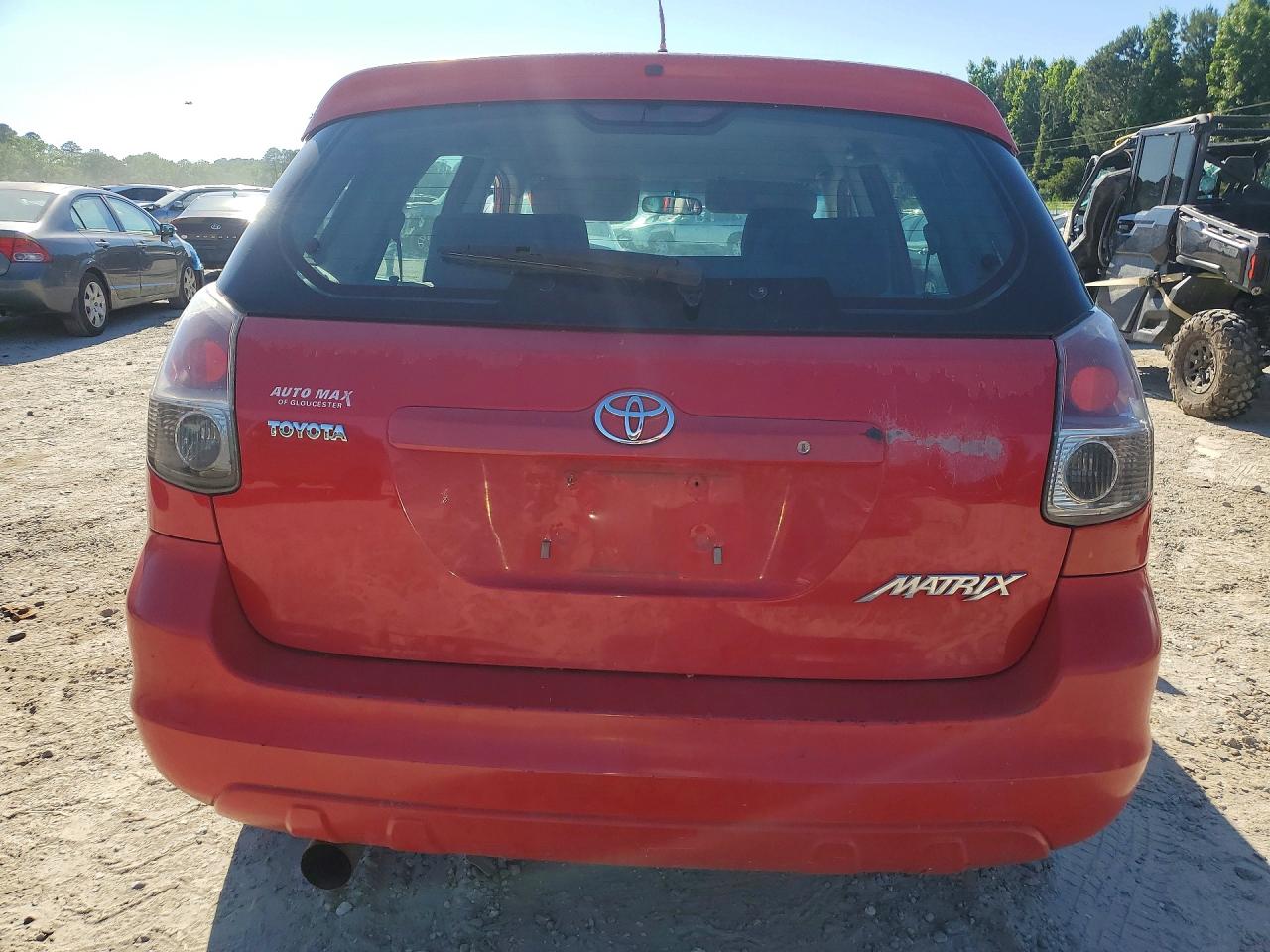 2007 Toyota Corolla Matrix Xr Red vin: 2T1KR32EX7C671524