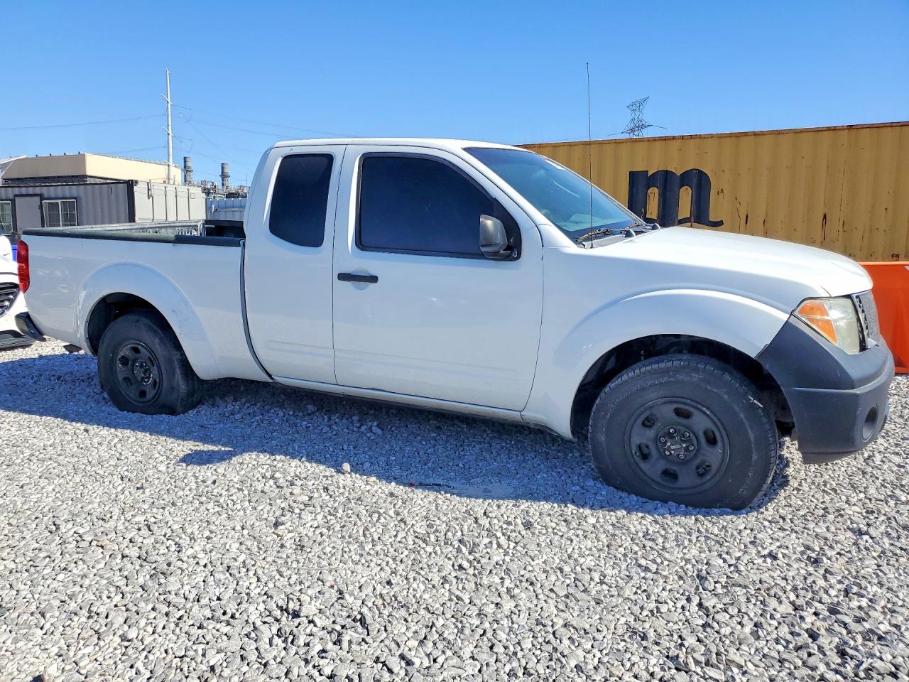 2007 Nissan Frontier King Cab Xe White vin: 1N6BD06T07C421284