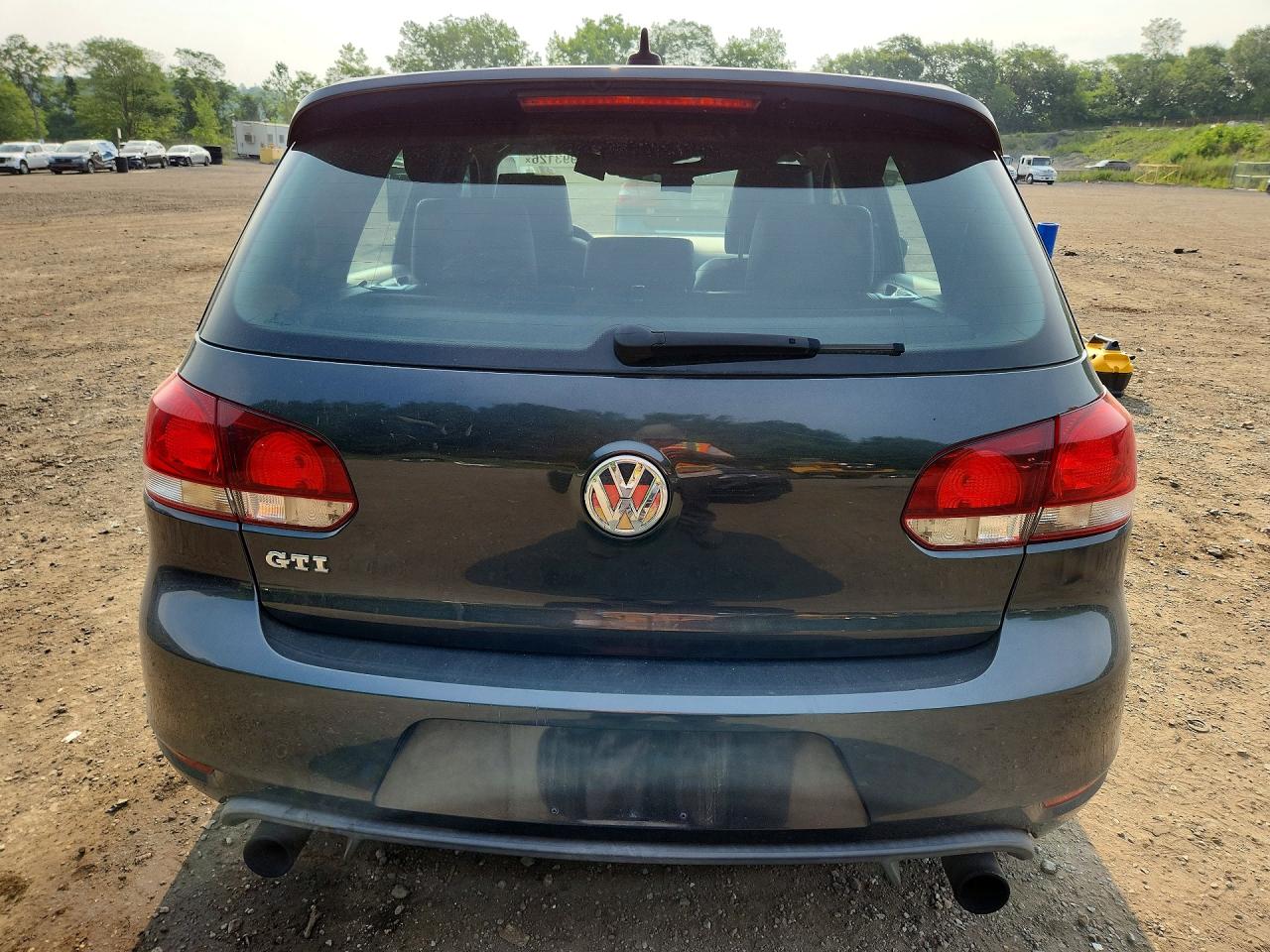 2011 Volkswagen Gti Black vin: WVWHV7AJ4BW039954