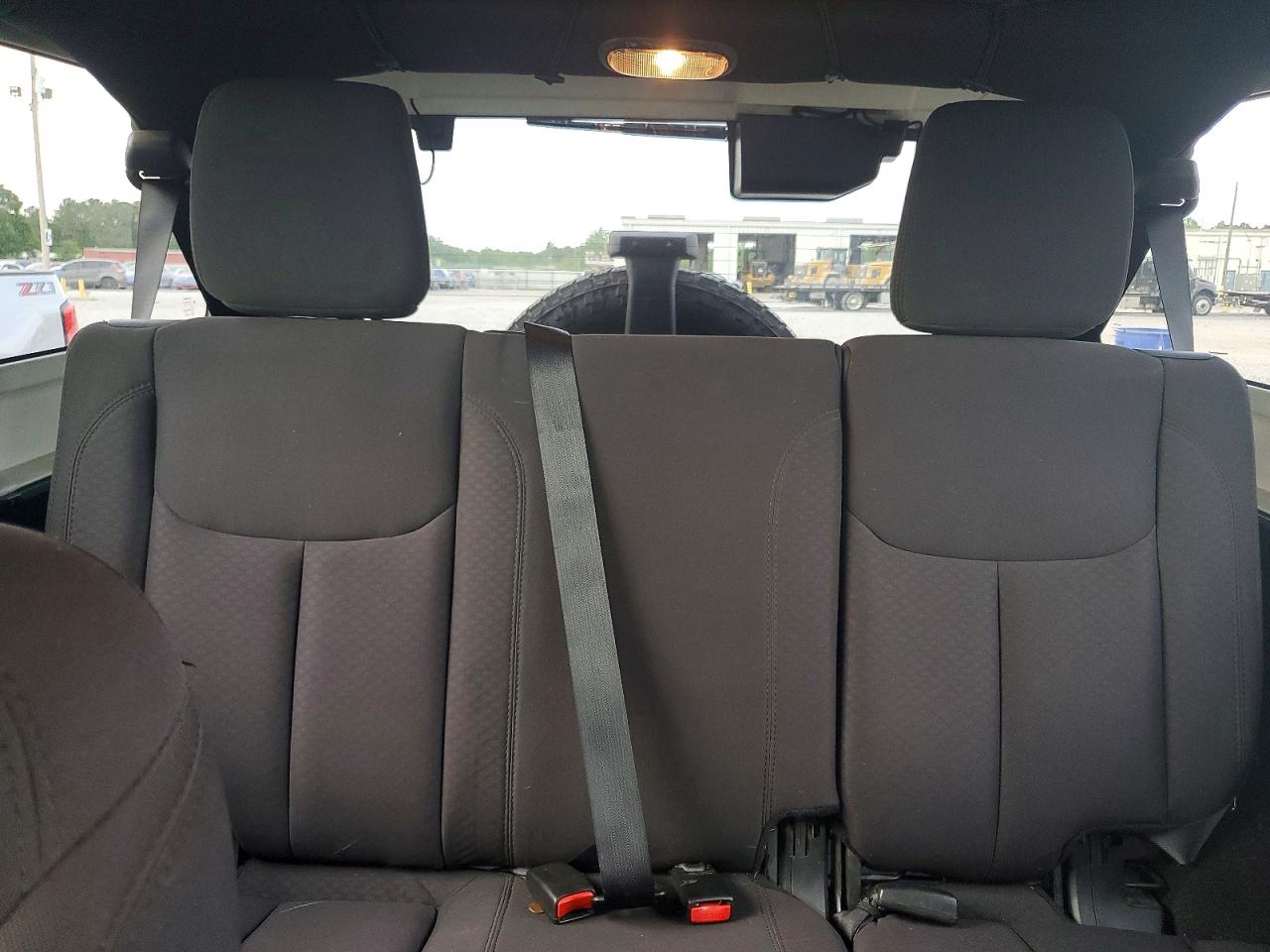 2014 Jeep Wrnglr Spt Gray vin: 1C4BJWDG4EL231781