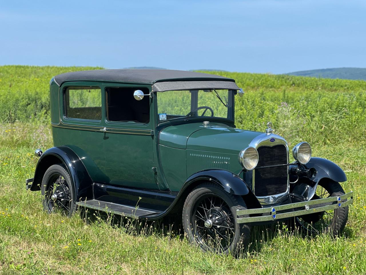1929 Ford Model A Green vin: A2028366