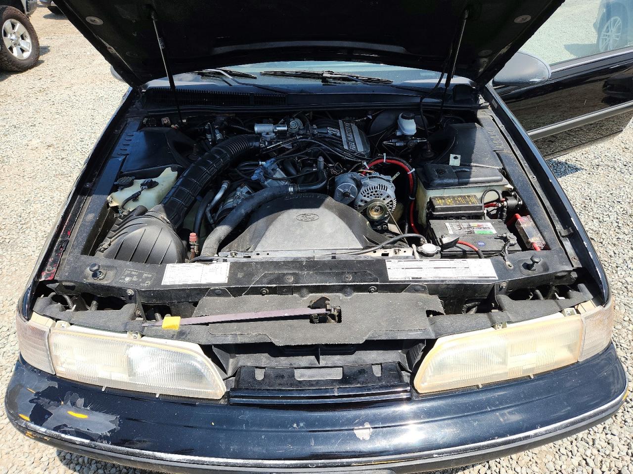 1989 Ford Thunderbird Lx Black vin: 1FAPP6245KH202453