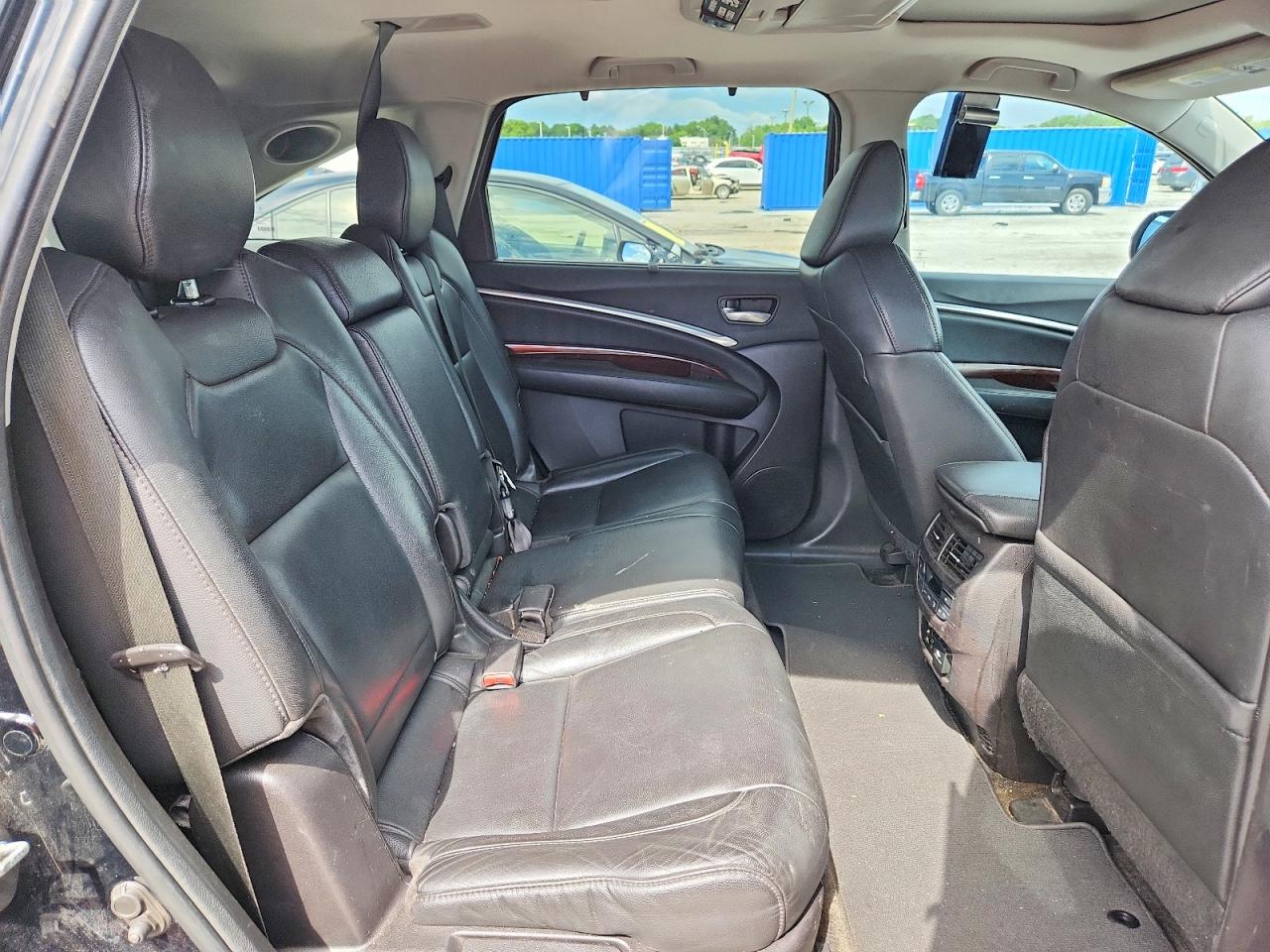 2014 Acura Mdx Technology Black vin: 5FRYD4H68EB010371