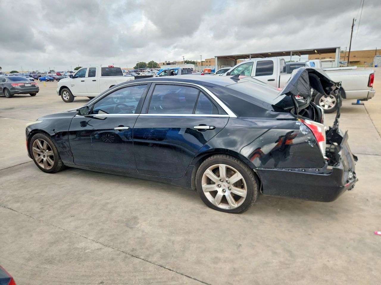 2014 Cadillac Cts Premium Collection Black vin: 1G6AT5S3XE0132712