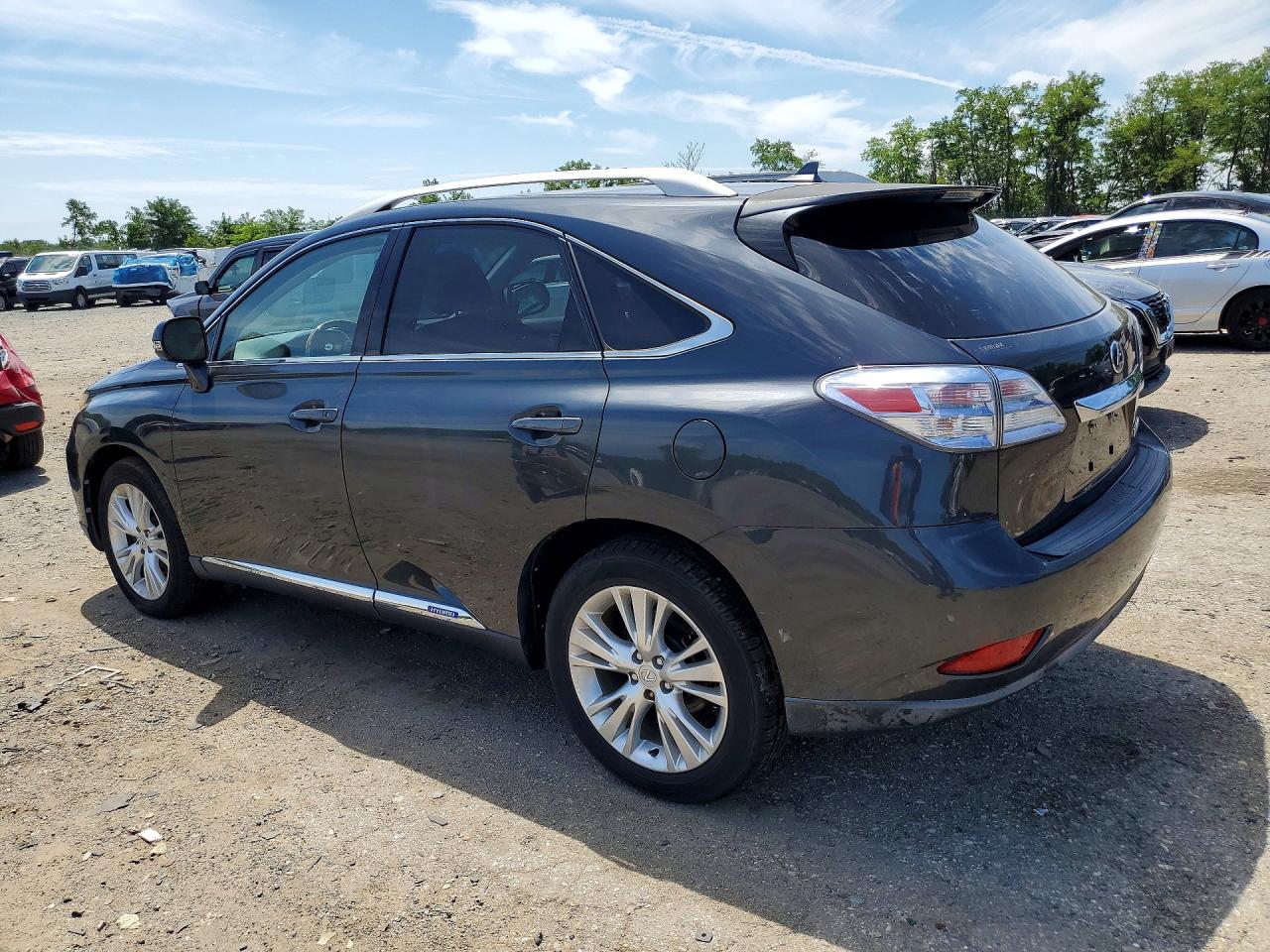 2011 Lexus Rx 450h Charcoal vin: JTJBC1BA6B2042219