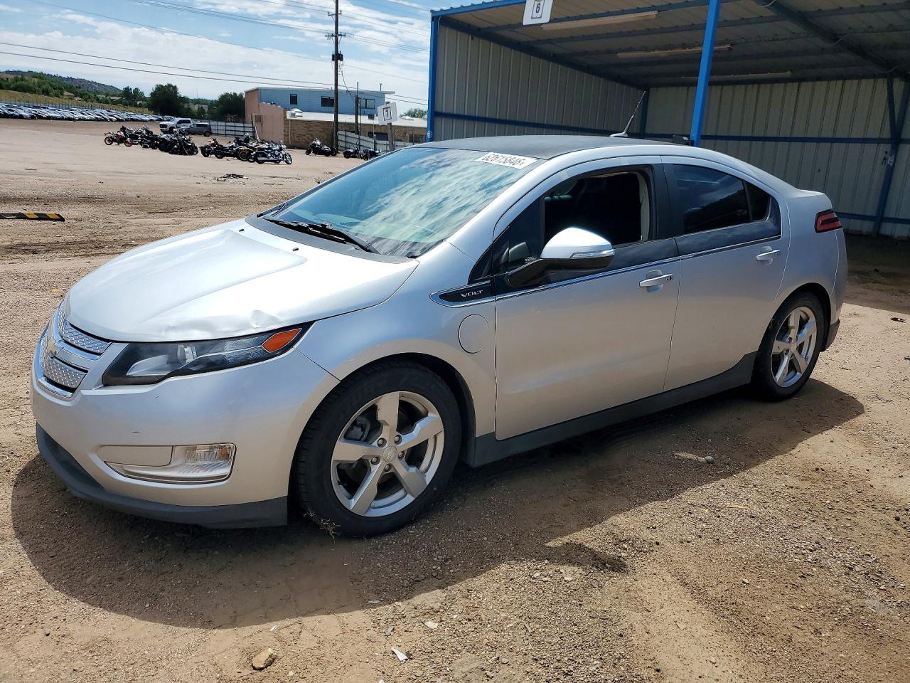 2012 Chevrolet Volt Silver vin: 1G1RA6E49CU110800