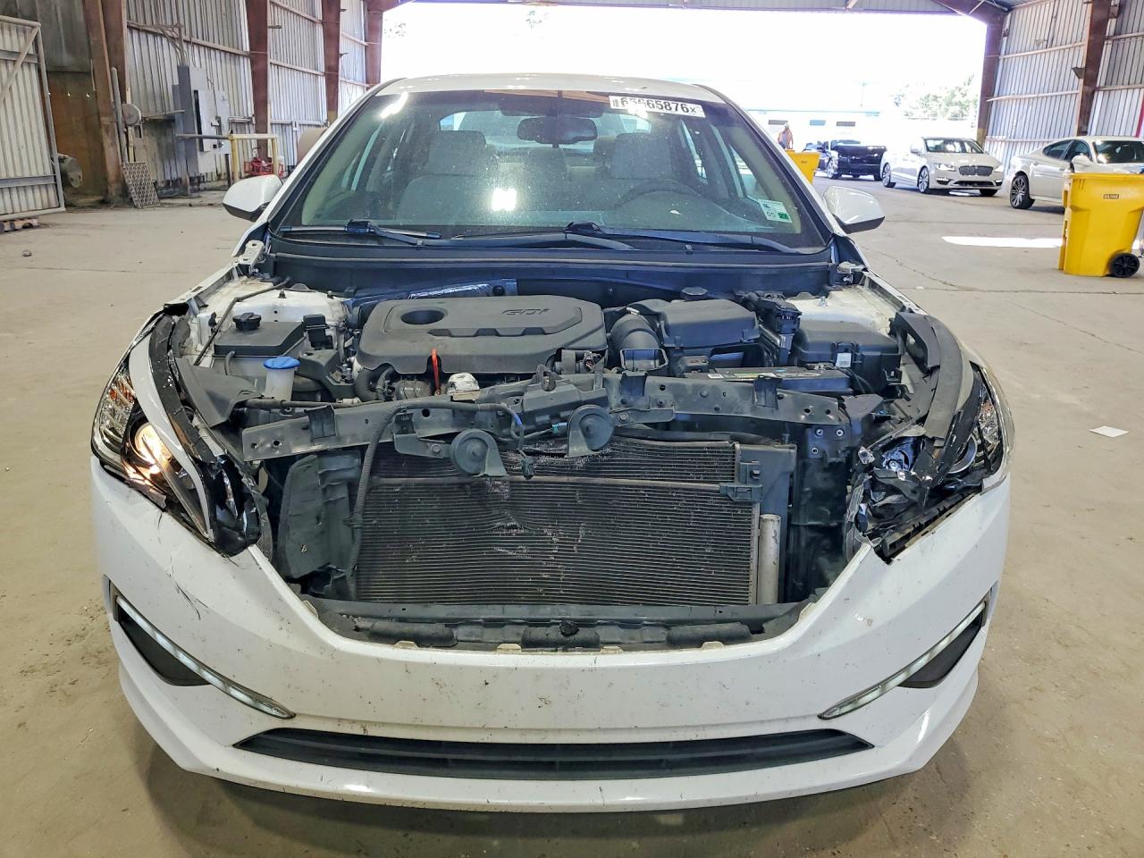 2015 Hyundai Sonata Se White vin: 5NPE24AF6FH175746