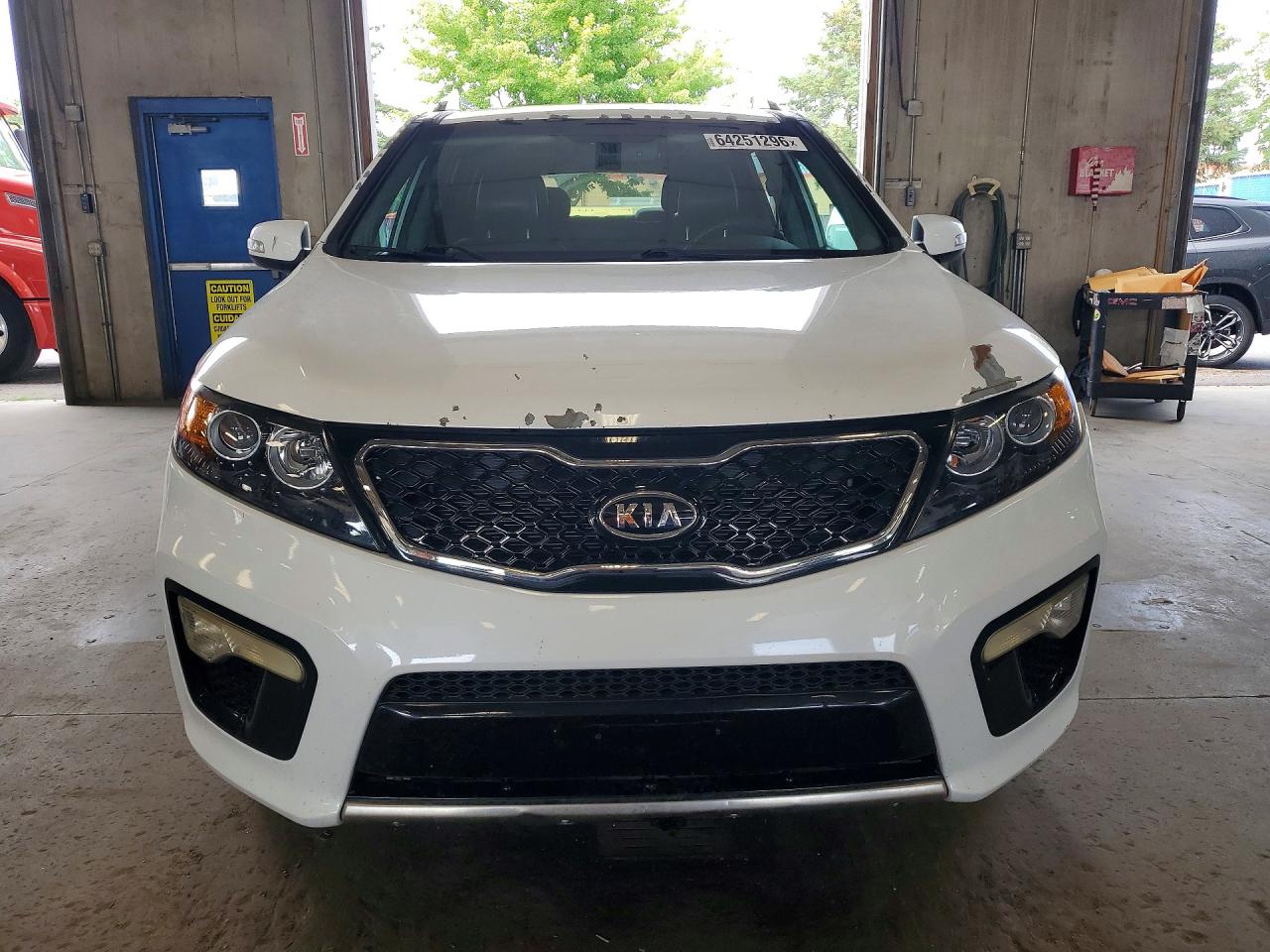2011 Kia Sorento Sx White vin: 5XYKW4A25BG147829