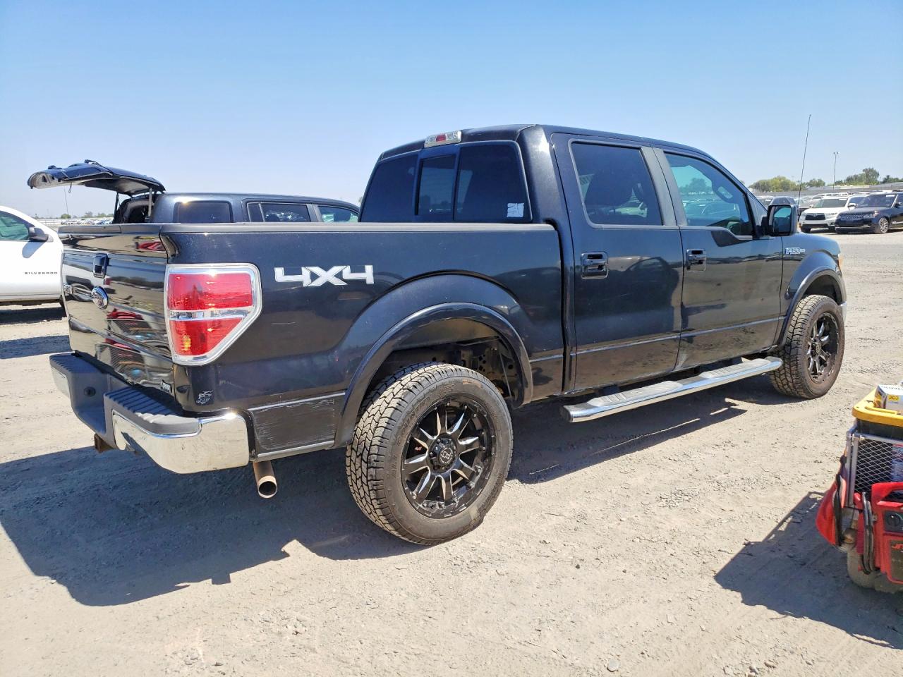 2010 Ford F150 Supercrew Black vin: 1FTFW1EV1AFD89586