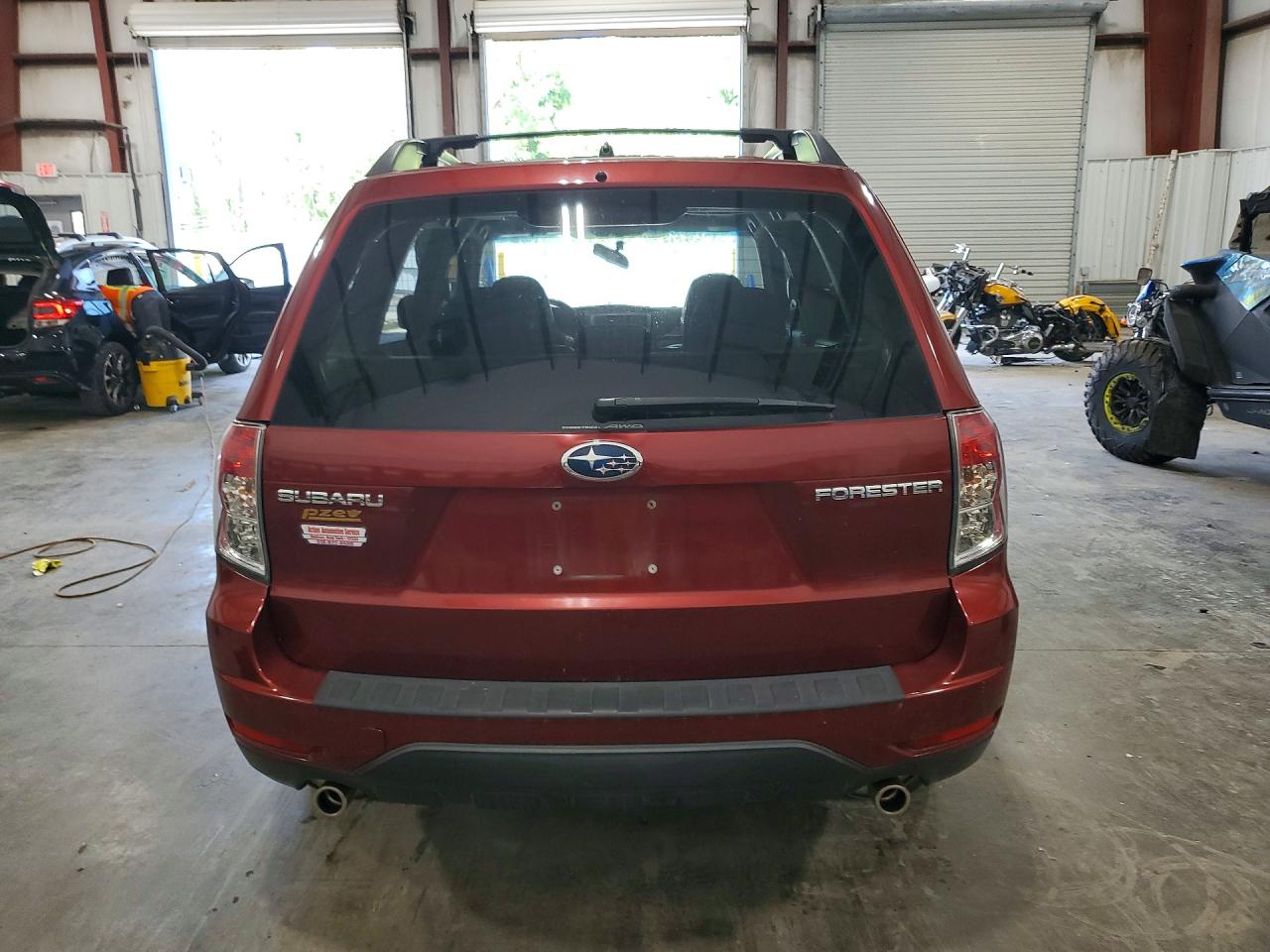 2009 Subaru Forester 2.5x Limited Maroon vin: JF2SH64679H766388