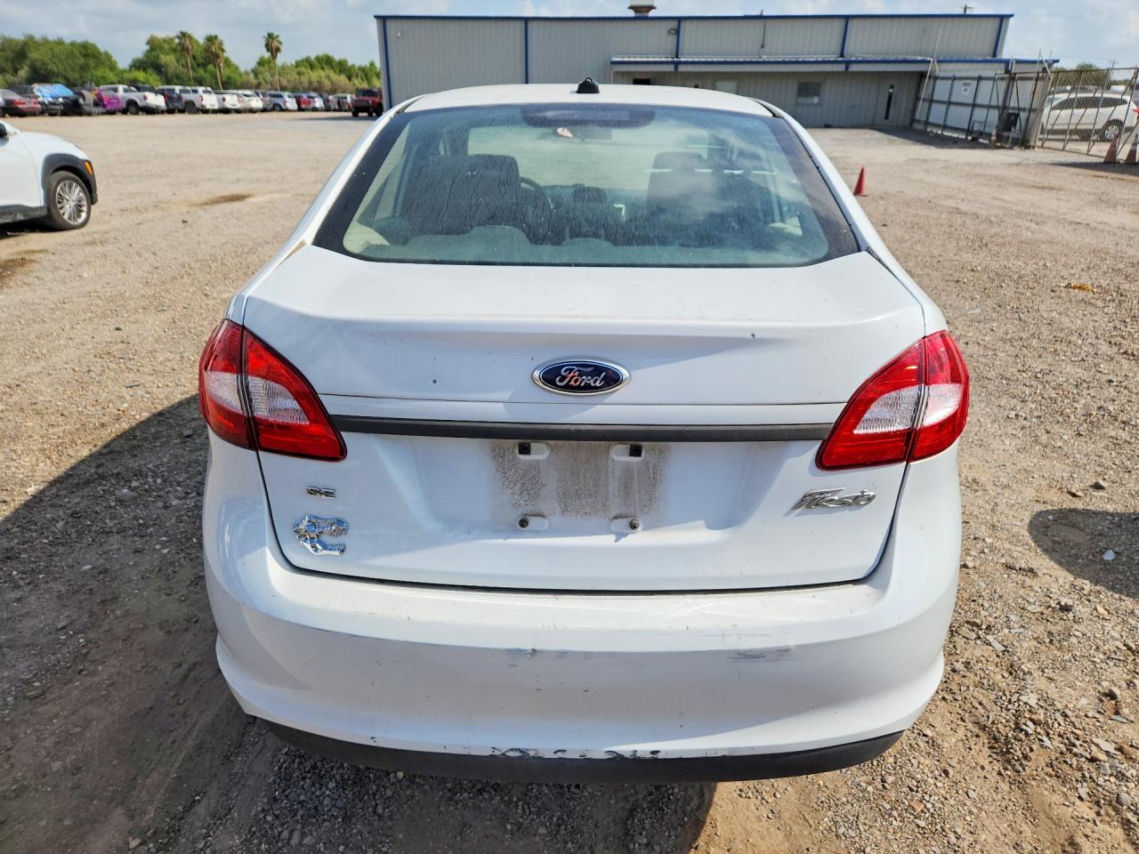 2013 Ford Fiesta Se White vin: 3FADP4BJ8DM223552