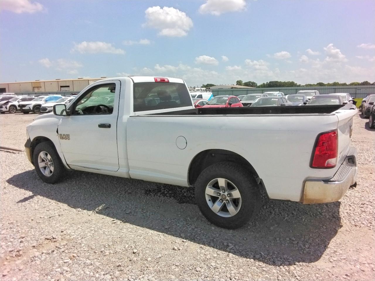 2015 Ram 1500 St White vin: 3C6JR6DG9FG584768