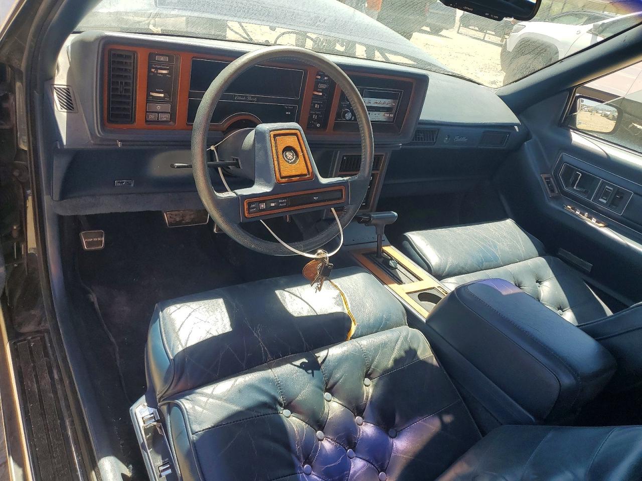 1988 Cadillac Eldorado Blue vin: 1G6EL115XJU630473