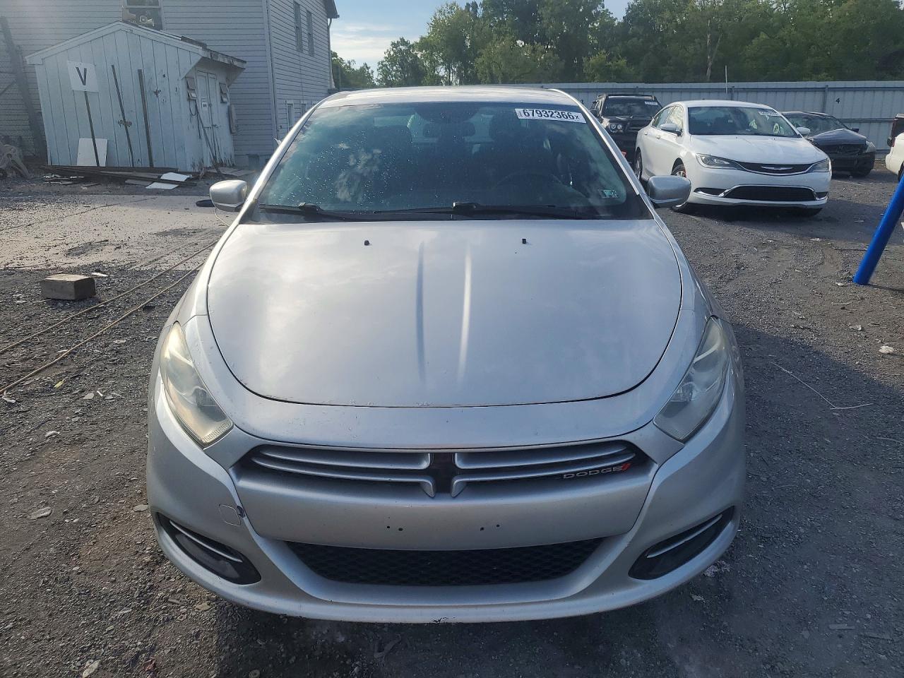 2013 Dodge Dart Sxt Silver vin: 1C3CDFBH6DD269551