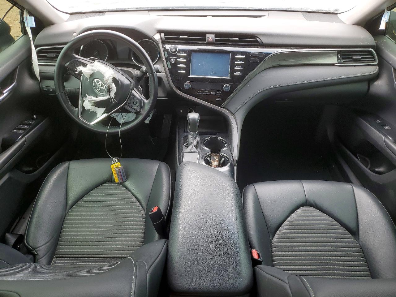 2019 Toyota Camry Se Черный vin: 4T1B11HK2KU268573