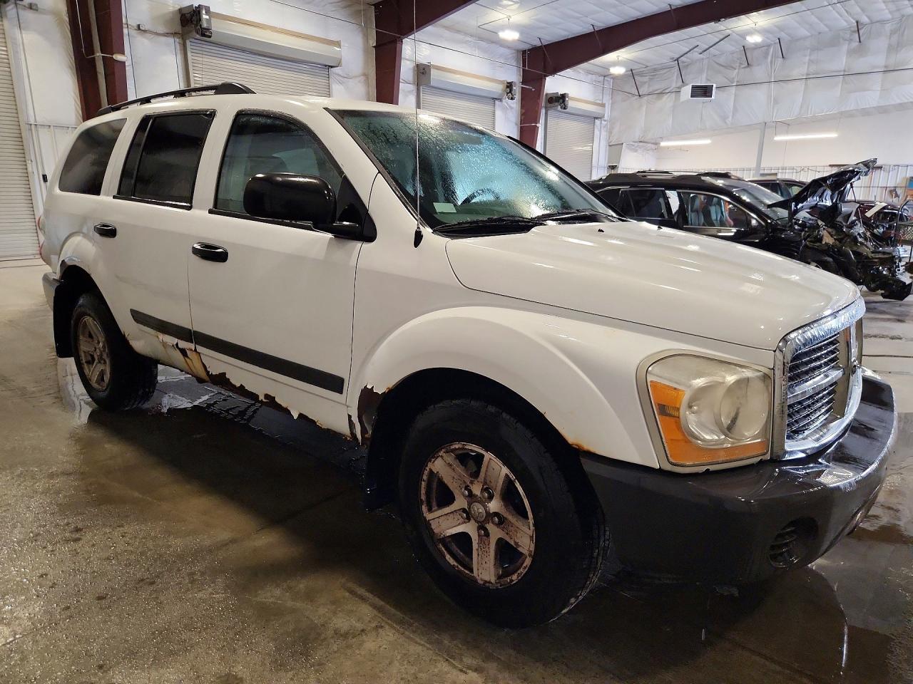 2006 Dodge Durango Sxt White vin: 1D4HB38N96F106888