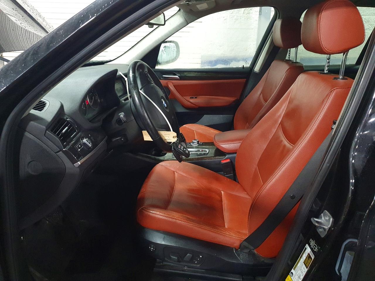 2014 Bmw X3 Black vin: 5UXWX9C58E0D43391