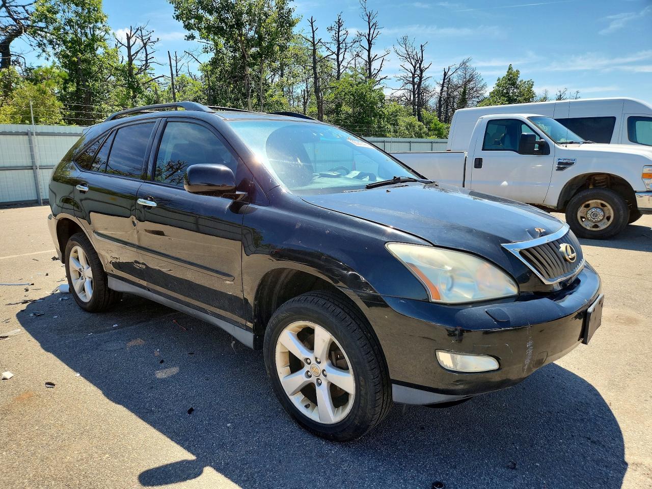 2008 Lexus Rx 350 Black vin: 2T2HK31U78C060242