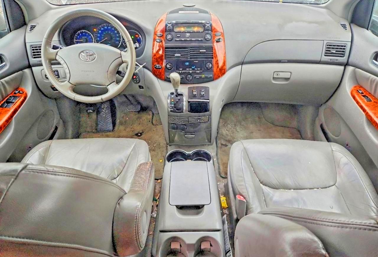 2006 Toyota Sienna Xle Silver vin: 5TDZA22C86S538426