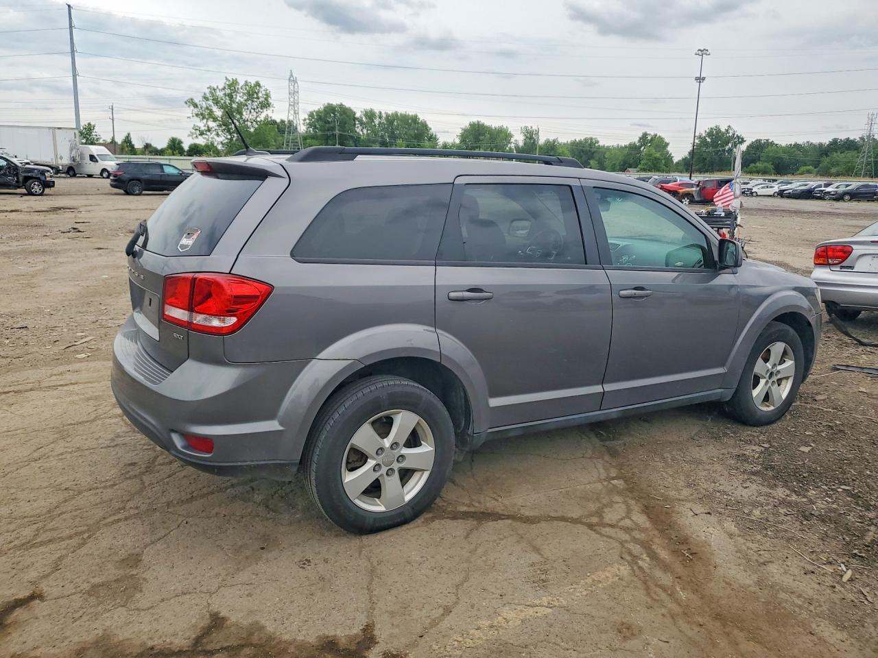 2012 Dodge Journey Sxt Gray vin: 3C4PDDBG2CT397271