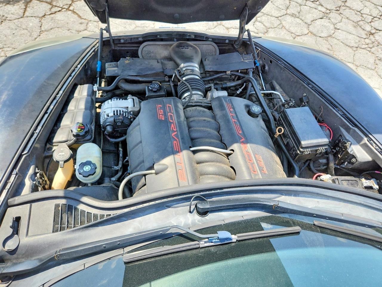 2007 Chevrolet Corvette Black vin: 1G1YY36U975129495