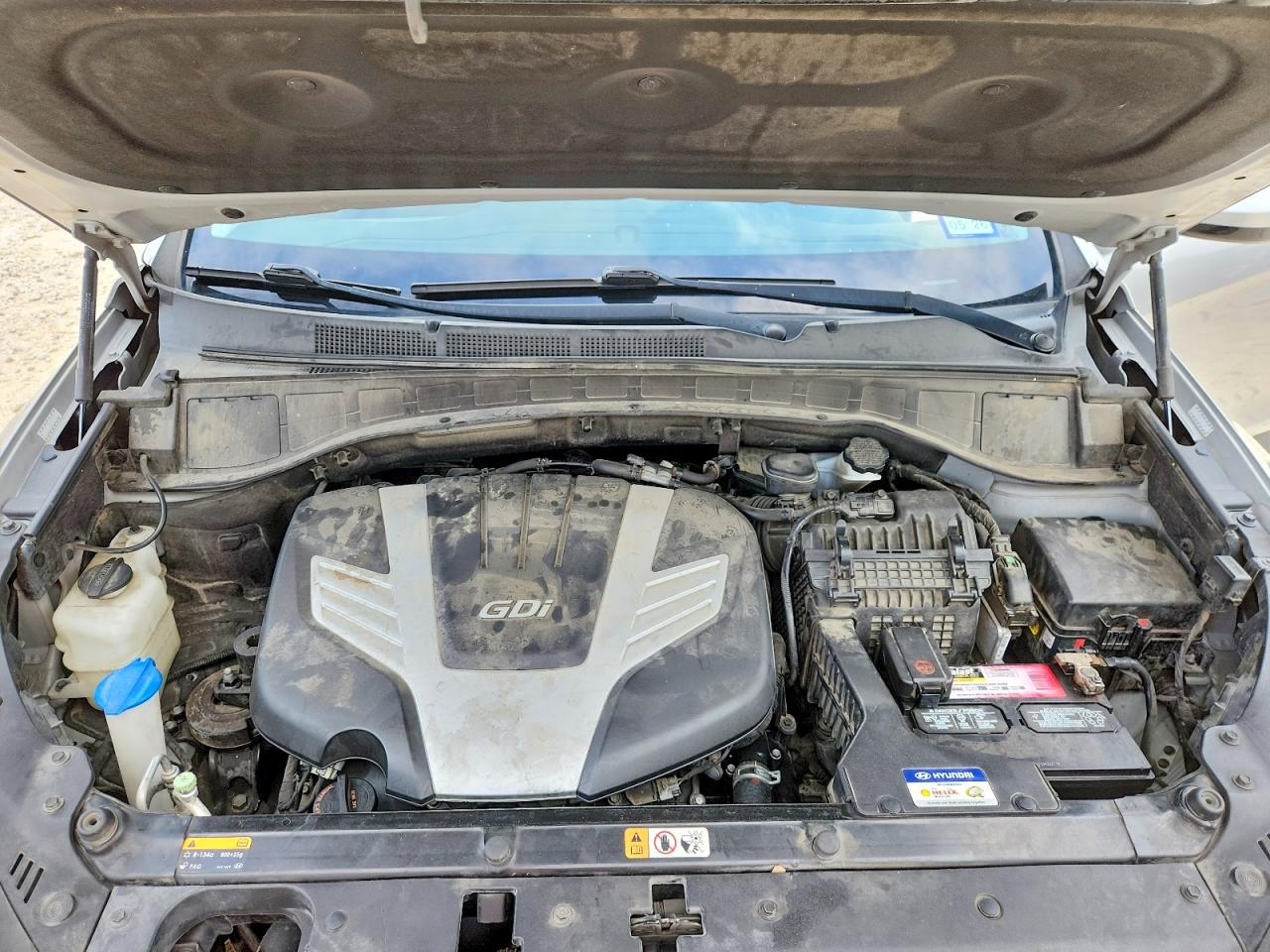2017 Hyundai Santa Fe Se Silver vin: KM8SM4HF9HU170516