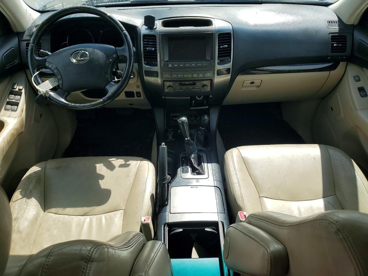 2005 Lexus Gx 470 Silver vin: JTJBT20X350076695