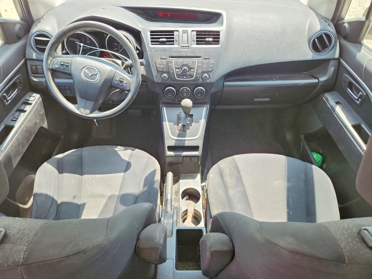 2012 Mazda 5 Silver vin: JM1CW2BL4C0125358
