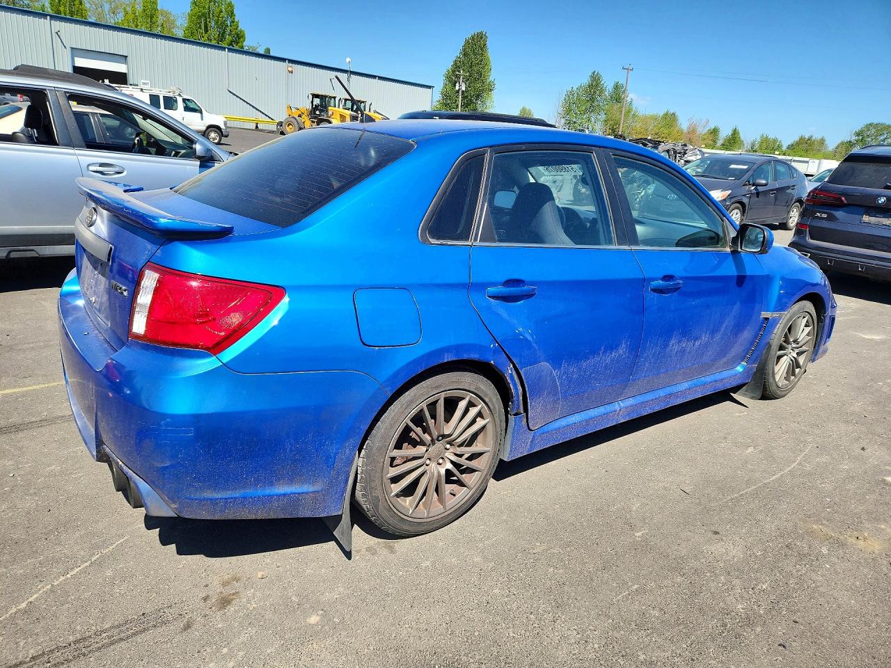 2011 Subaru Impreza Wrx Синий vin: JF1GV7E67BG514479