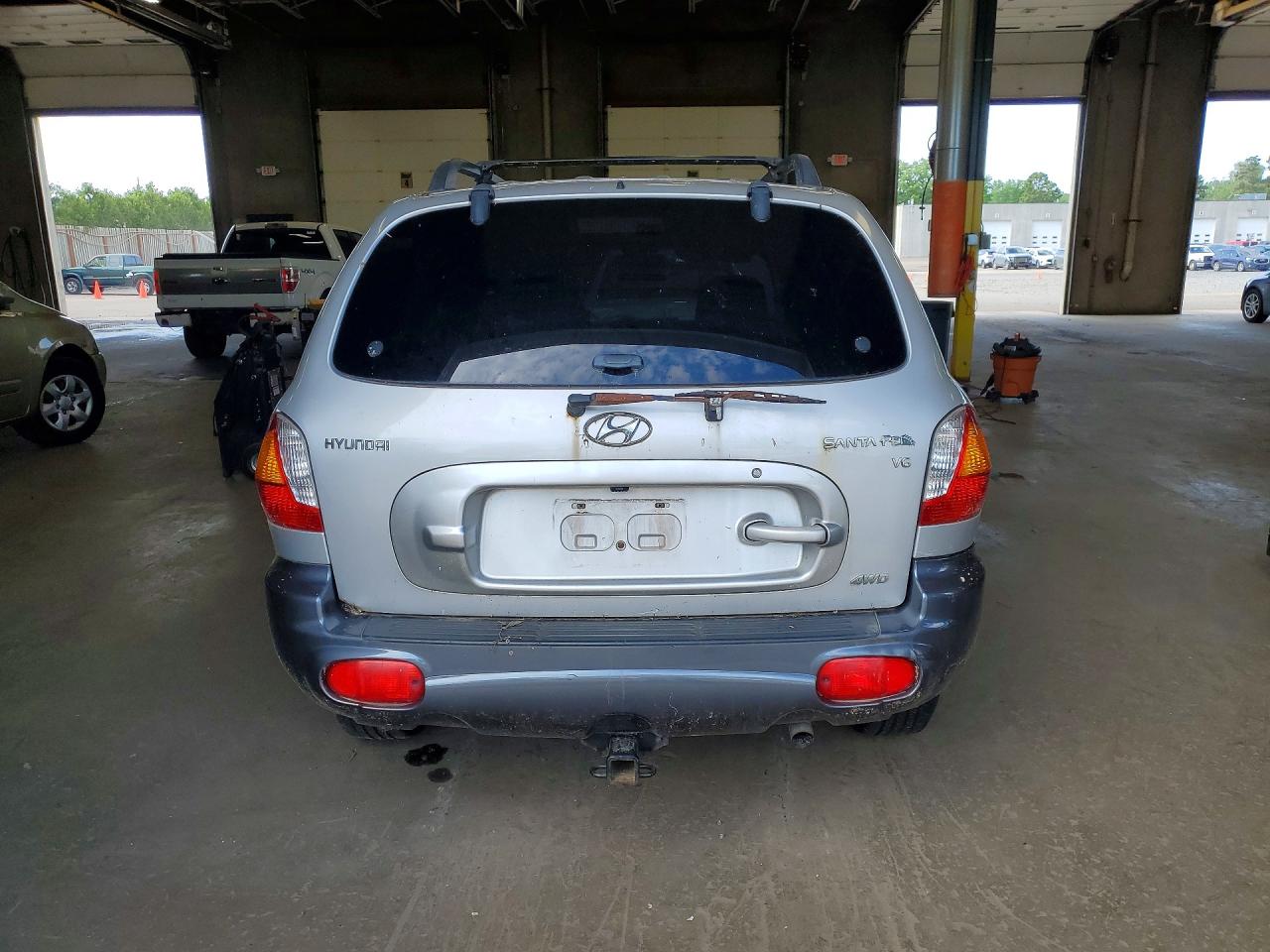 2003 Hyundai Santa Fe Gls Серебряный vin: KM8SC73D43U455093