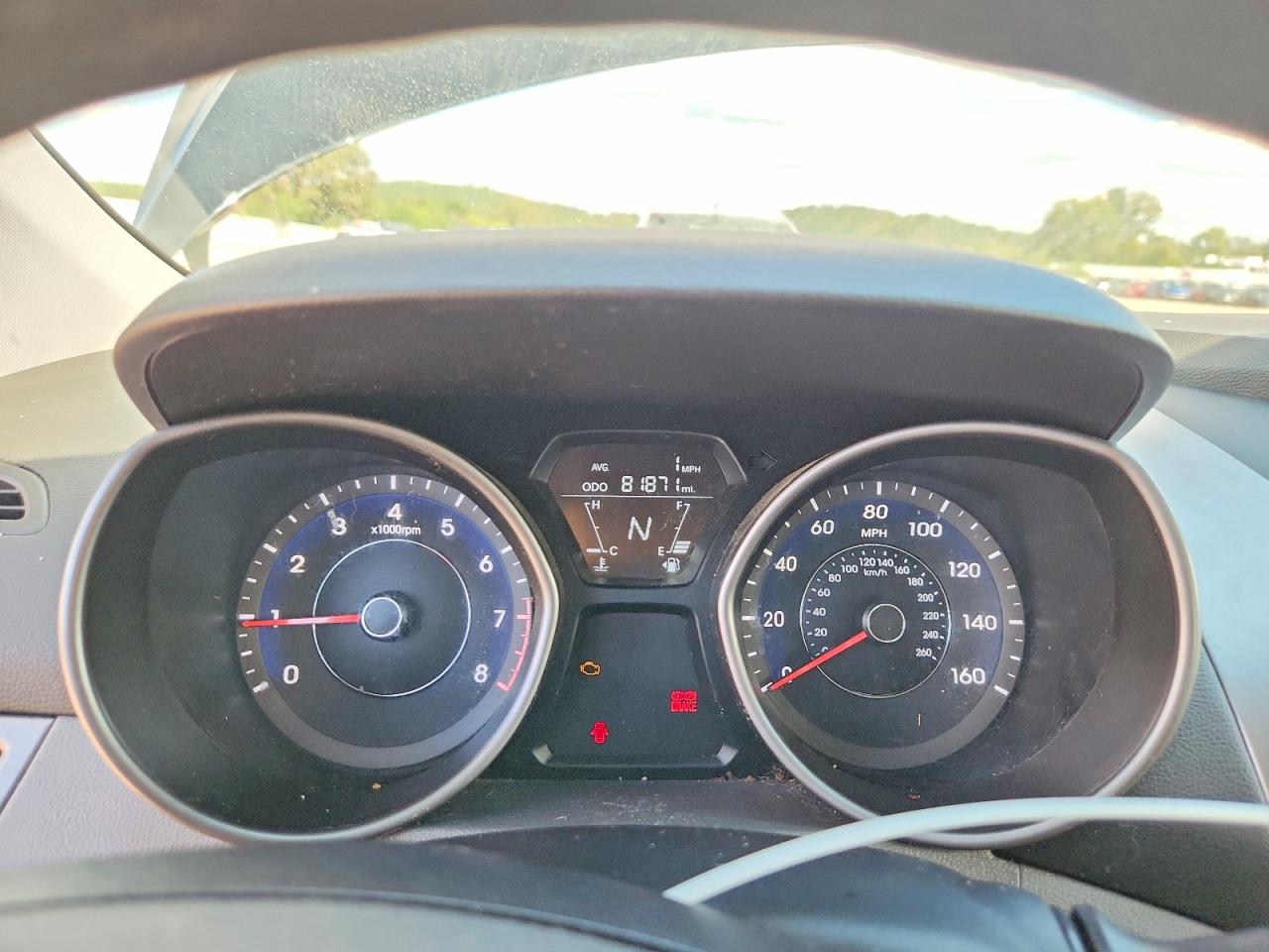 2012 Hyundai Elantra Gls Черный vin: 5NPDH4AE7CH150223